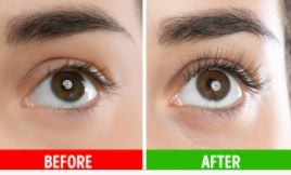 اطالة الرموش