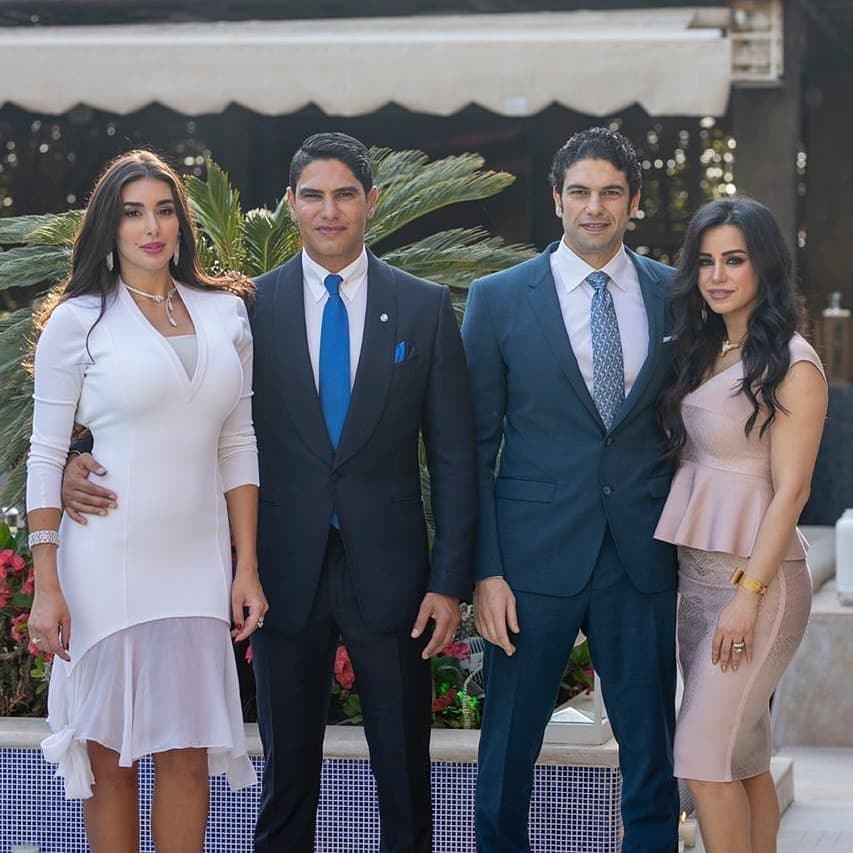 صورة من حفل زفاف أحمد أبو هشيمة