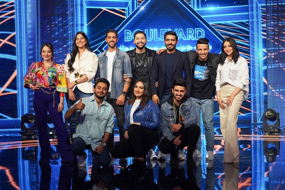 متسابقين "بوليفارد المواهب"