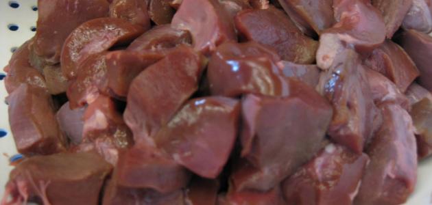 فوائد قلوب الدجاج 