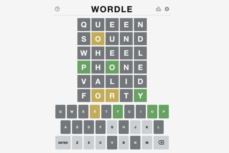 لعبة Wordle