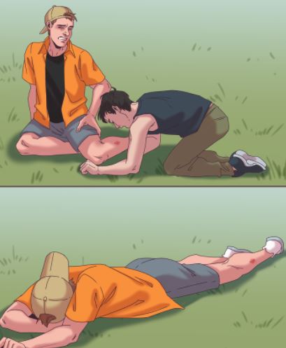 مص السم من لدغة الأفعى