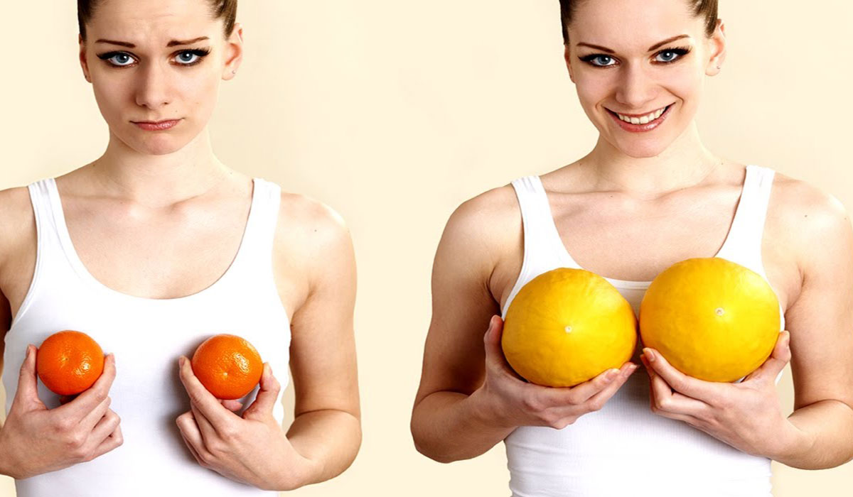 زيادة حجم الثدي