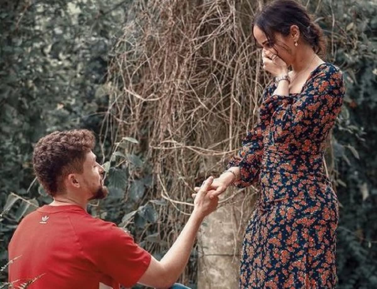 نور عمرو دياب وخطيبها