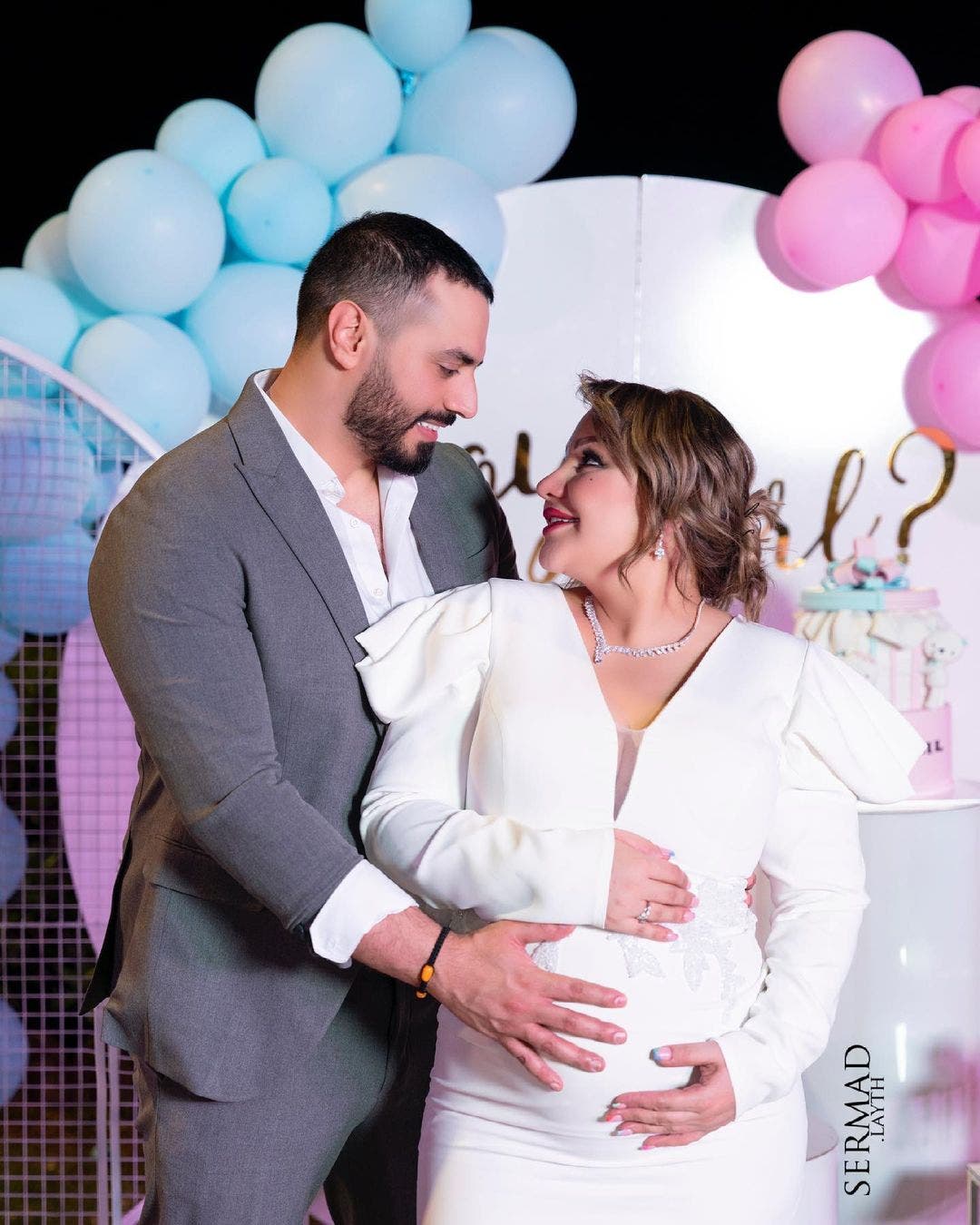 شهد الشمري وزوجها