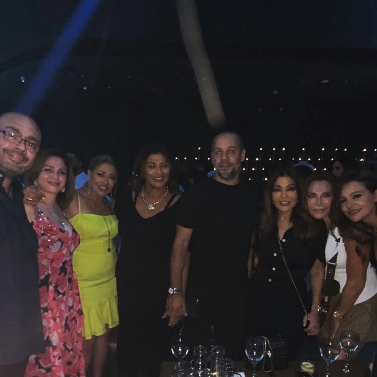 ليلى علوي من حفل افتتاح المسرح الغنائي