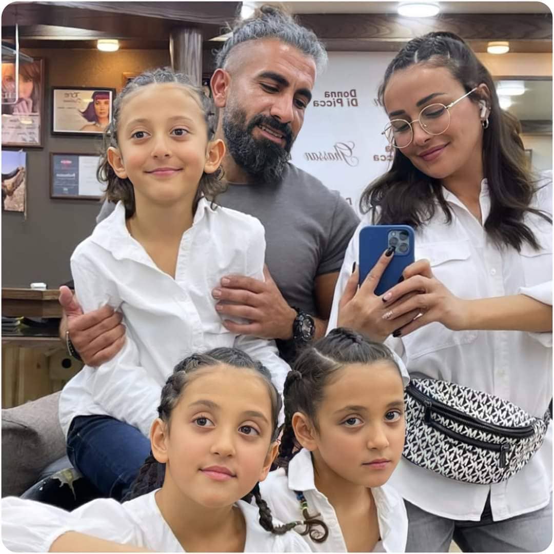 كندا حنا وابنائها