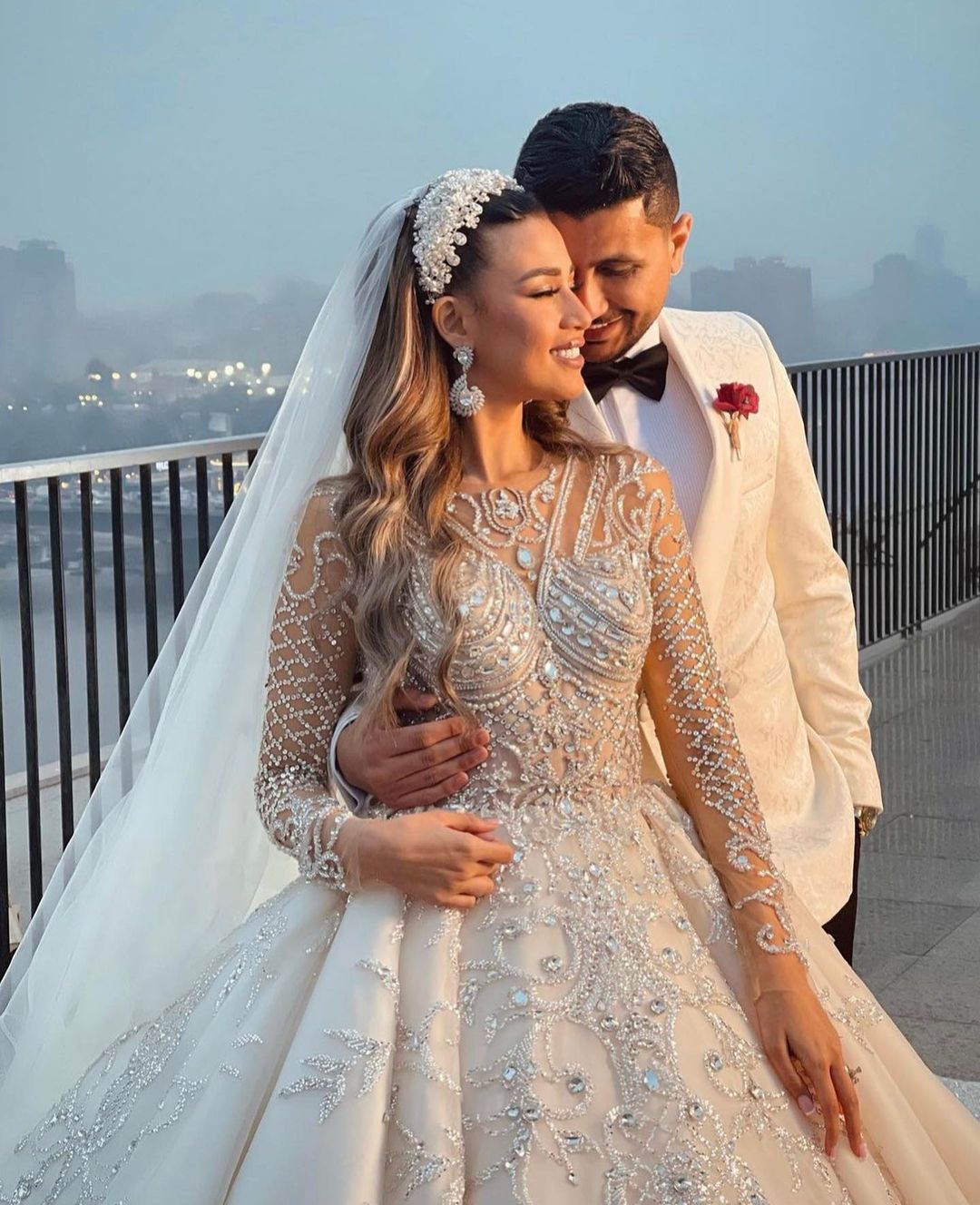 علي غزلان وفرح شعبان