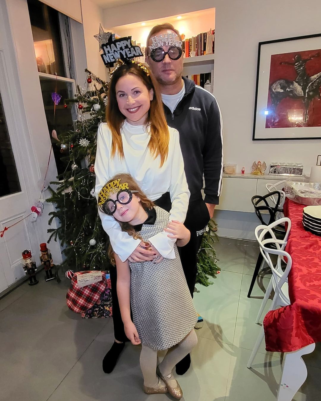 ريا أبي راشد وعائلتها