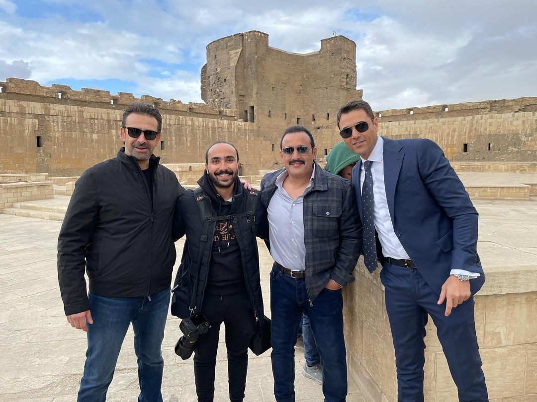 أبطال مسلسل "الاختيار 3" من كواليس العمل