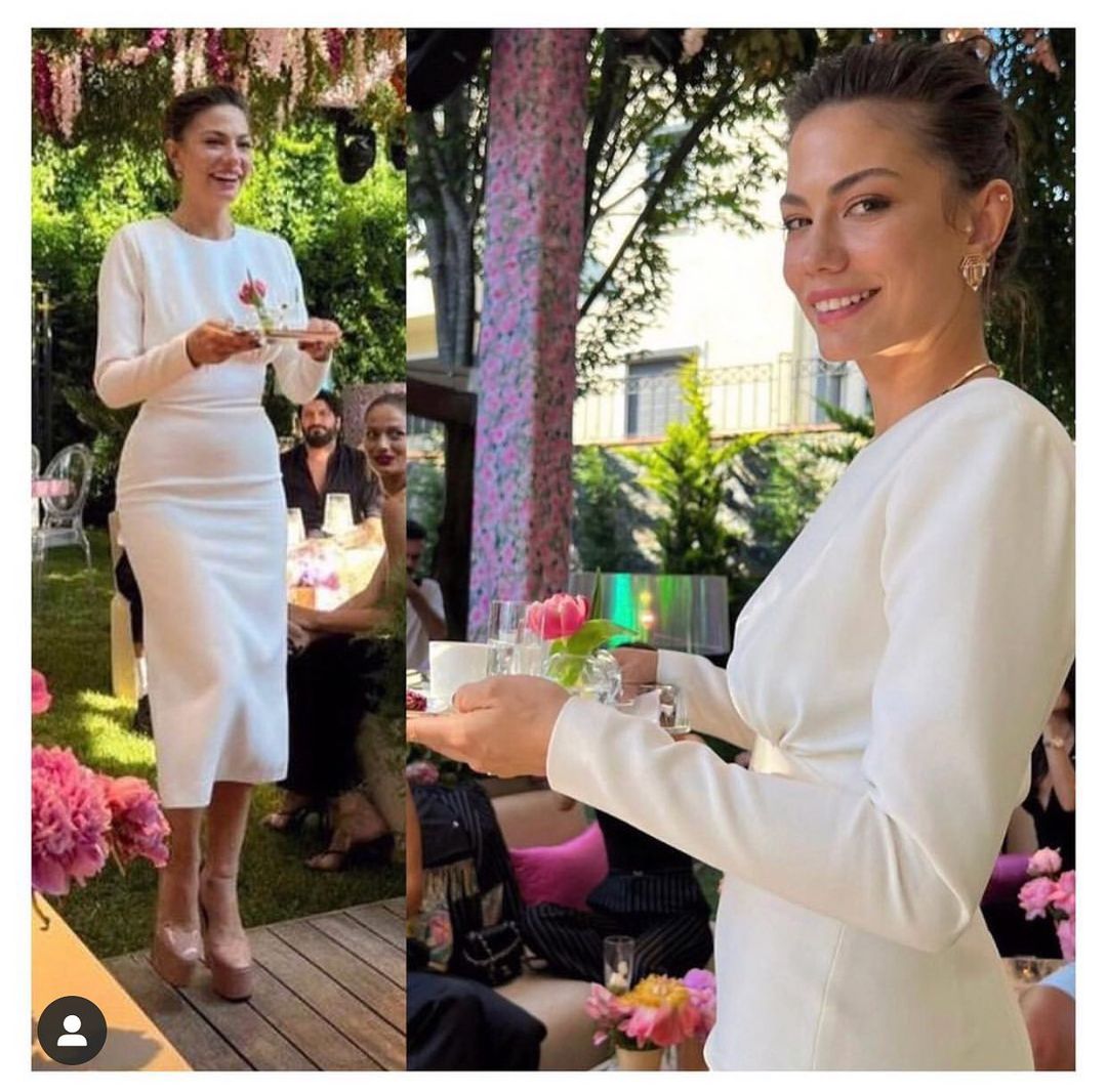 ديميت اوزدمير في حفل خطويتها