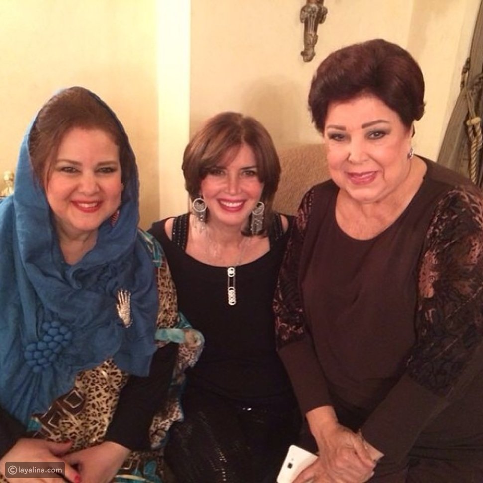 ميرفت أمين ورجاء الجداوي ودلال عبدالعزيز