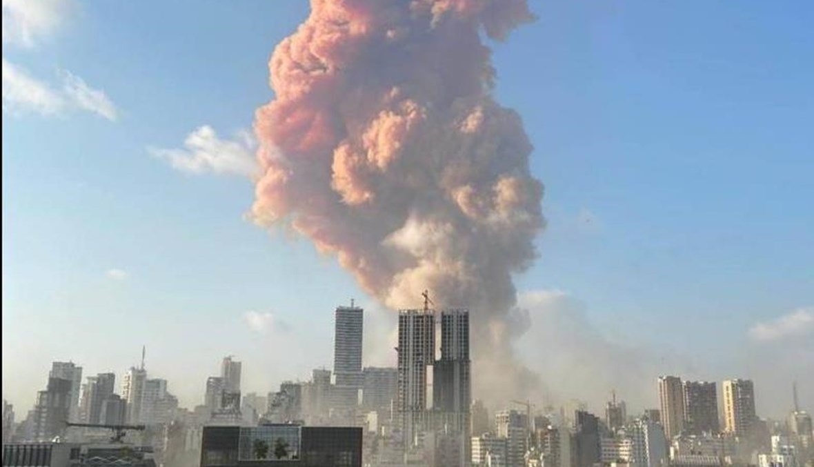 انفجار مرفأ بيروت