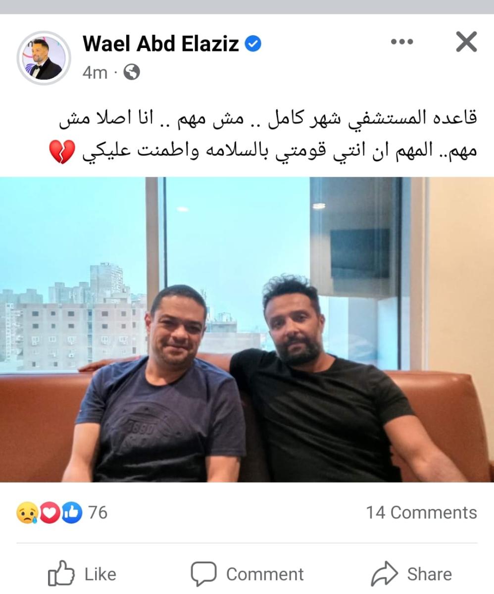 وائل عبد العزيز شقيق ياسمين عبد العزيز