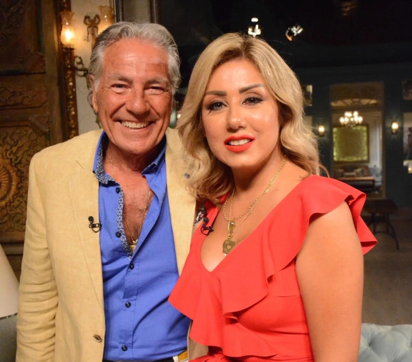 مصطفى فهمي وزوجته