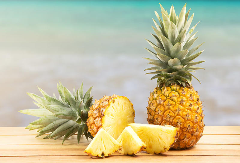 خلط الأناناس