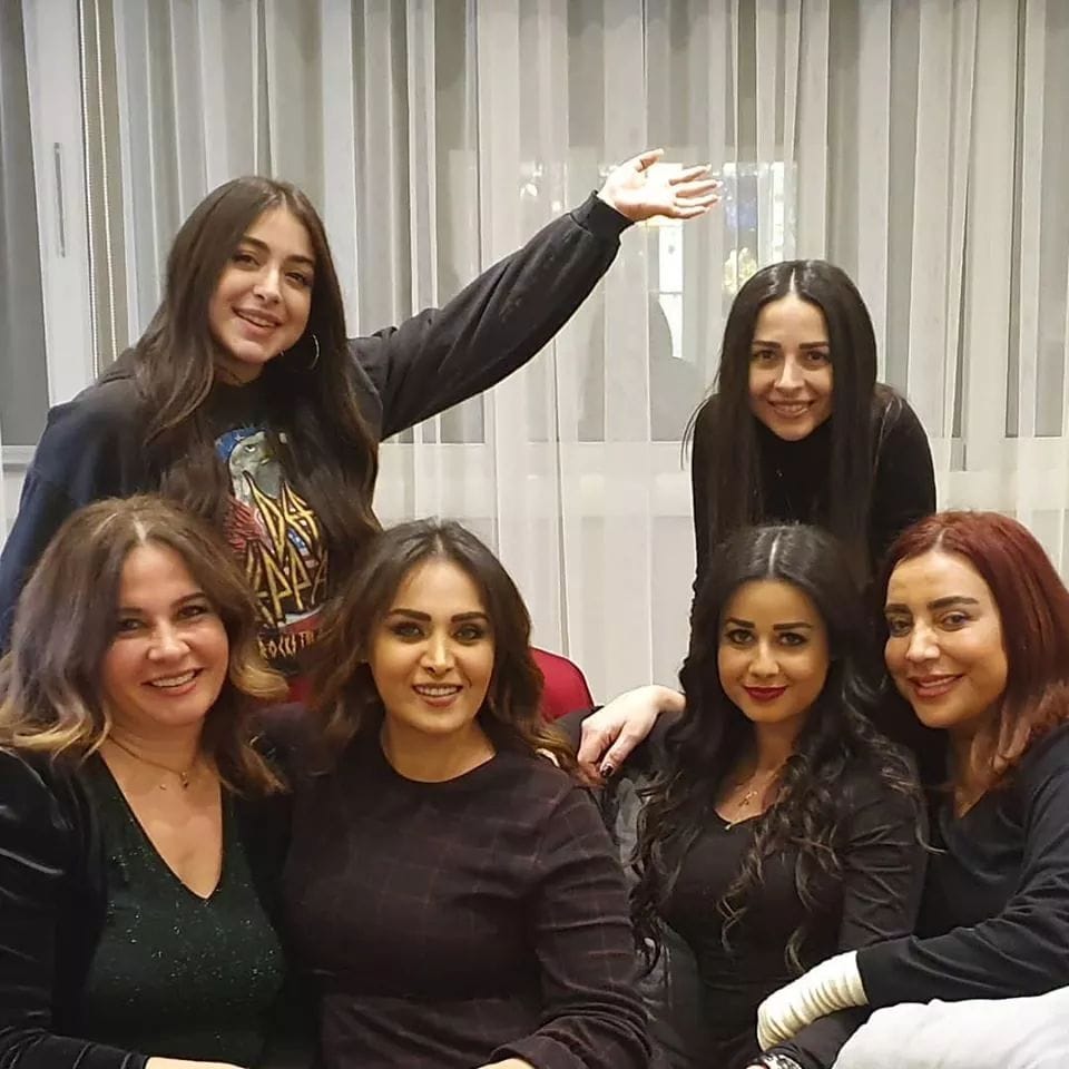 تاج حيدر ونجمات سوريا