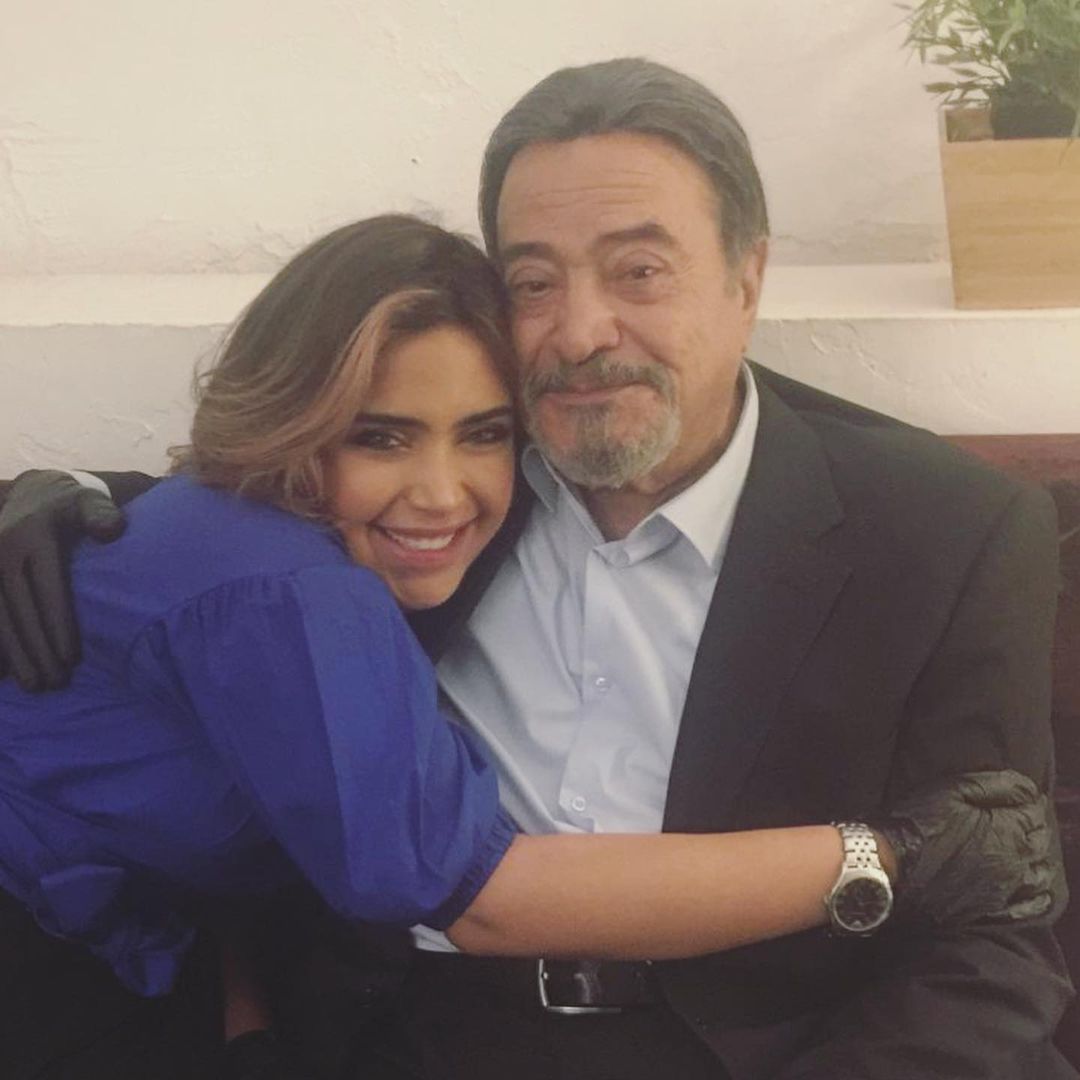 يوسف شعبان وابنته زينب