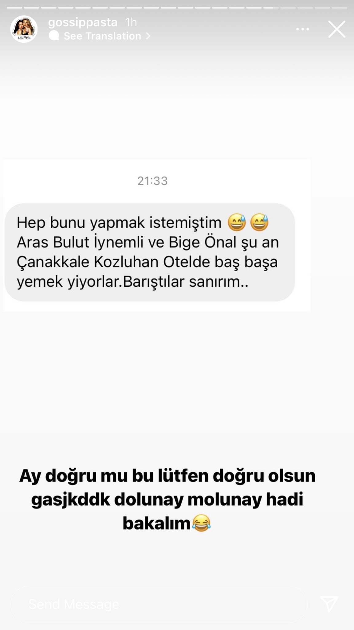 أراس بولوت وعودته إلى حبيبته