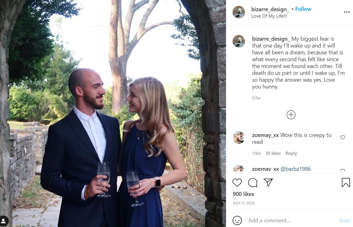 غابي بيتيتو وخطيبها