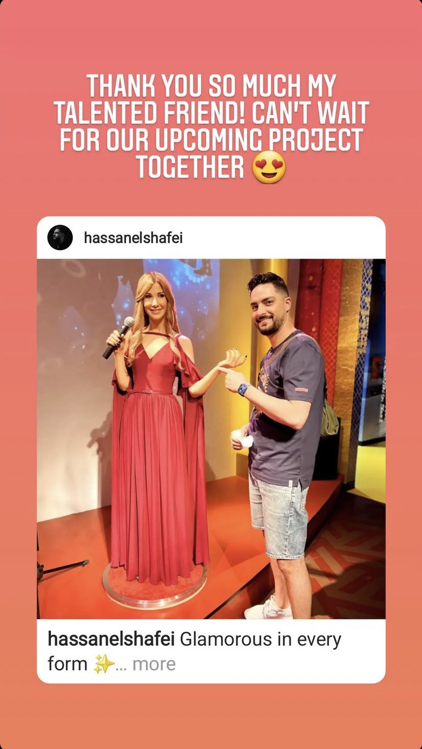 نانسي عجرم تكشف عن تعاون جديد مع حسن الشافعي 