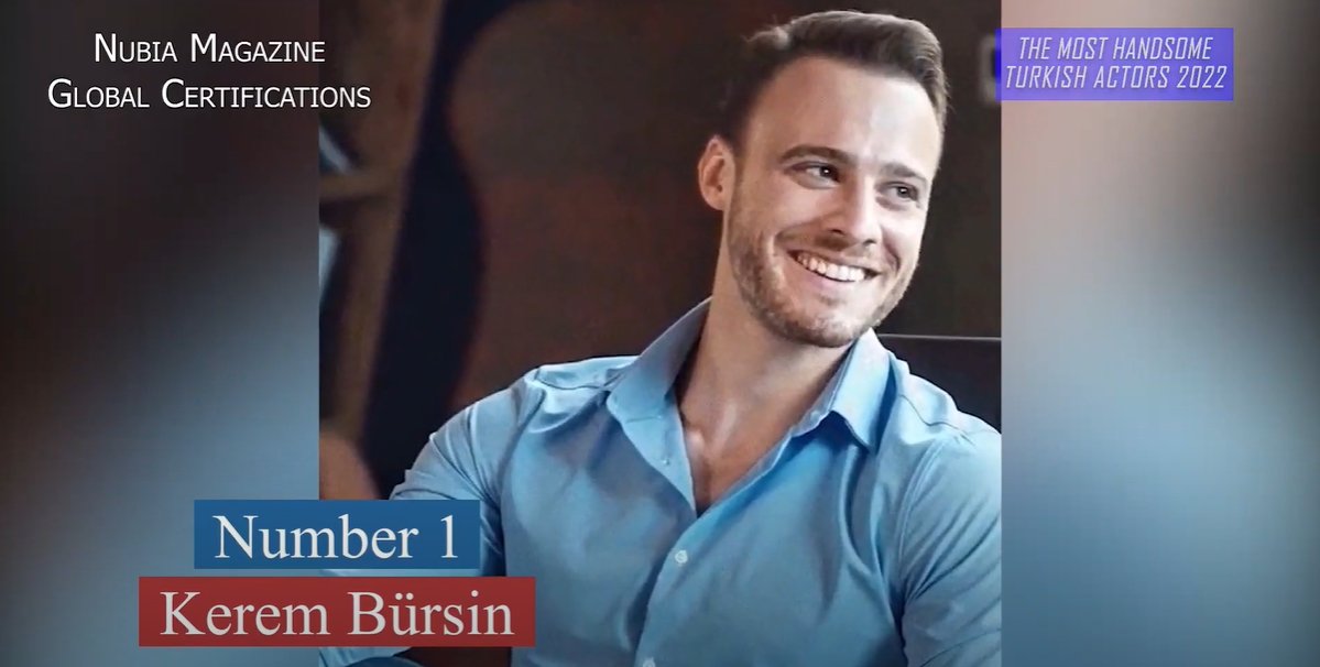 كرم بورسين أوسم ممثل تركي لعام 2022 