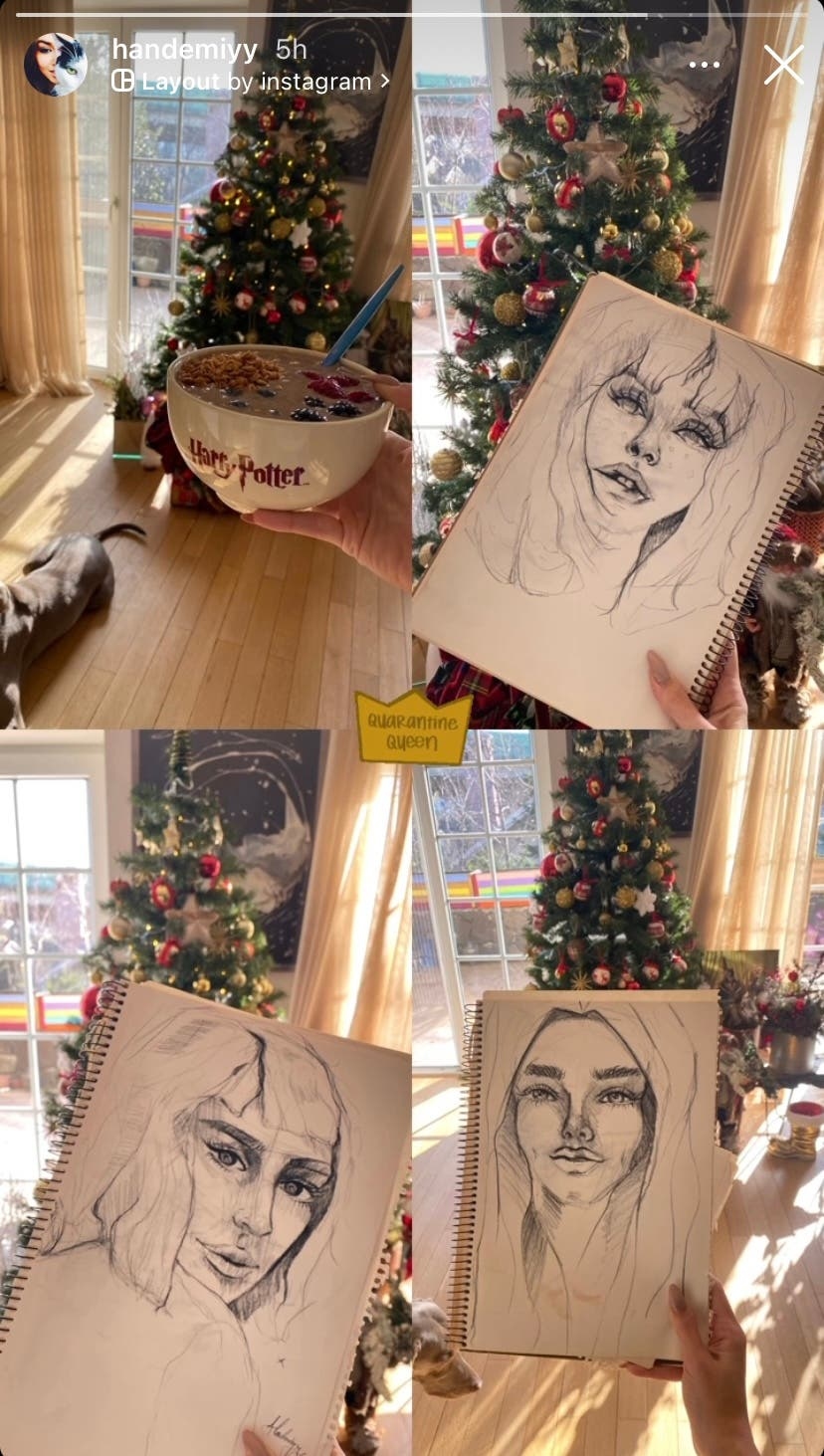 هاندا ارتشيل في الحجر الصحي