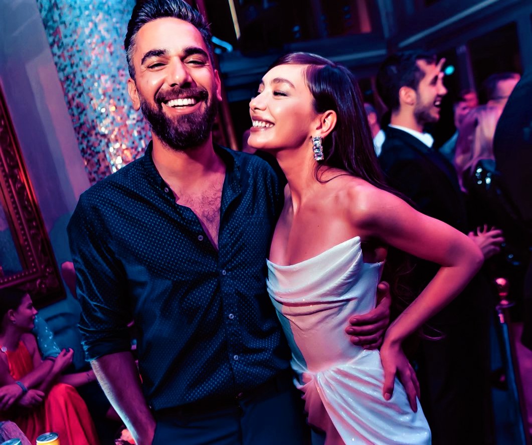 نسليهان أتاغول وزوجها