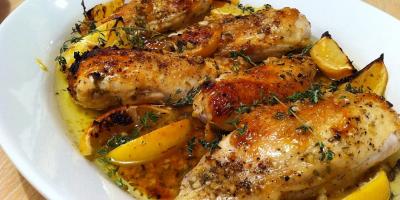 دجاج بالزعتر.. شهي وسهل التحضير