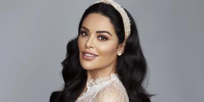 منى قطان تتألق بفستان زفاف من اسبوزا.. شاهدي جمالها