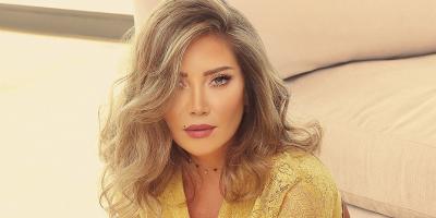 سلافة معمار في صورة من كواليس 