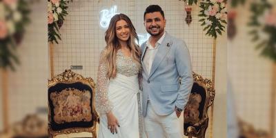 علي غزلان يعقد قرانه بحفل بسيط.. وأرض مفروشة بالورود