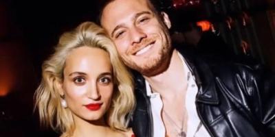 كرم بورسين في أول ظهور علني مع حبيبته ميليسا تابان