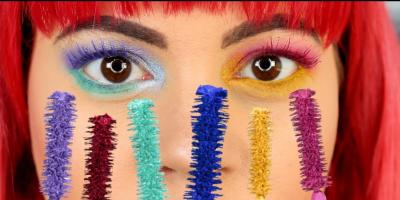 رموش نفس لون أحمر الشفاه.. شاهدي أحدث صيحات المكياج!