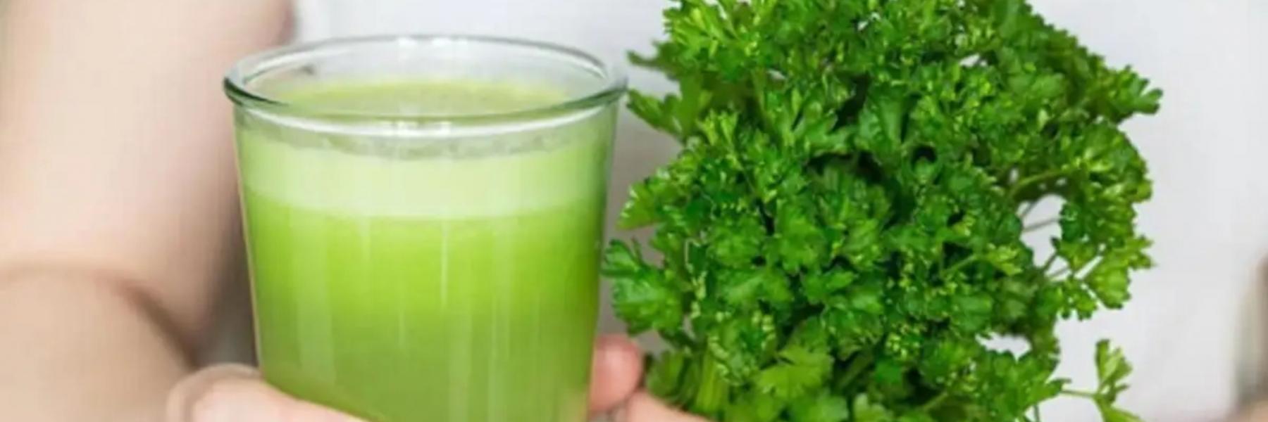 عصير البقدونس