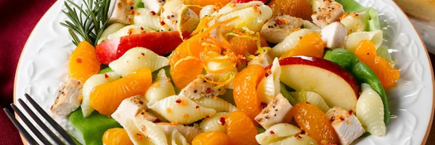 سلطة الدجاج والبرتقال