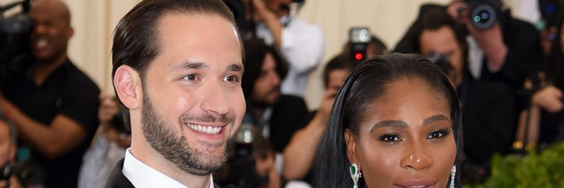 سيرينا ويليامز وزوجها