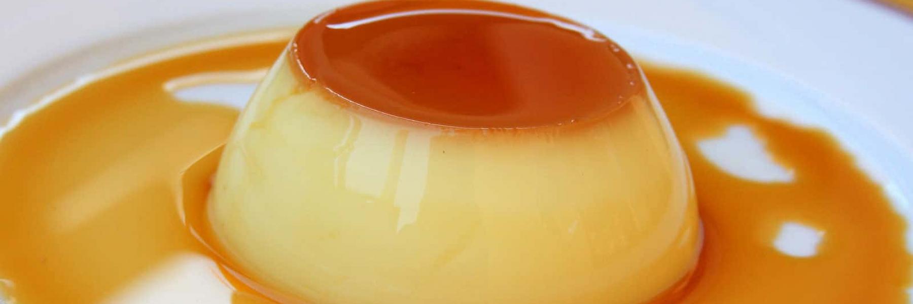 حلويات خفيفة: الكاسترد بالكراميل