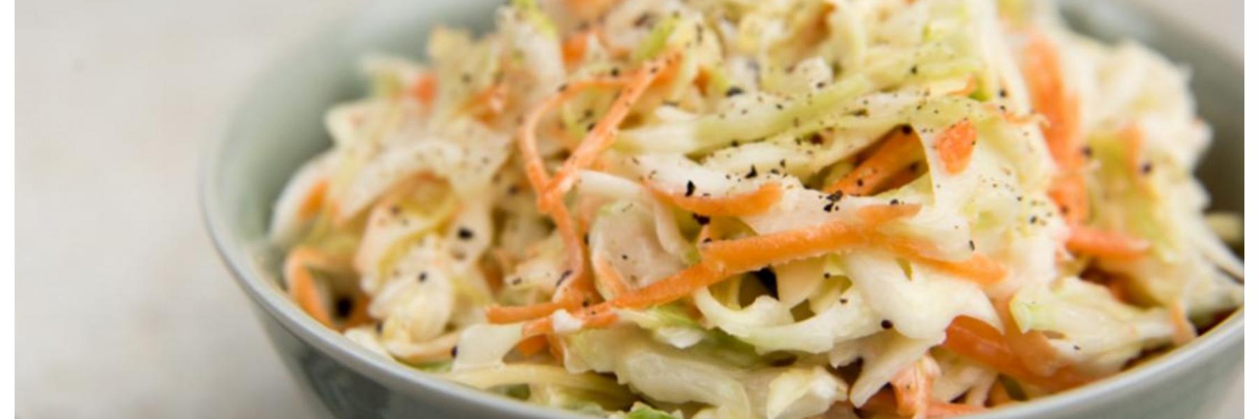 سلطة ملفوف وجزر