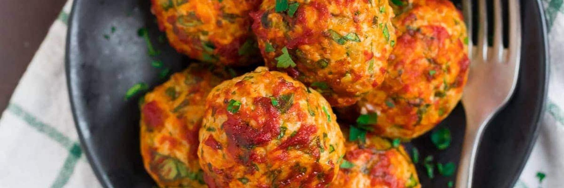 كرات البطاطا بالدجاج