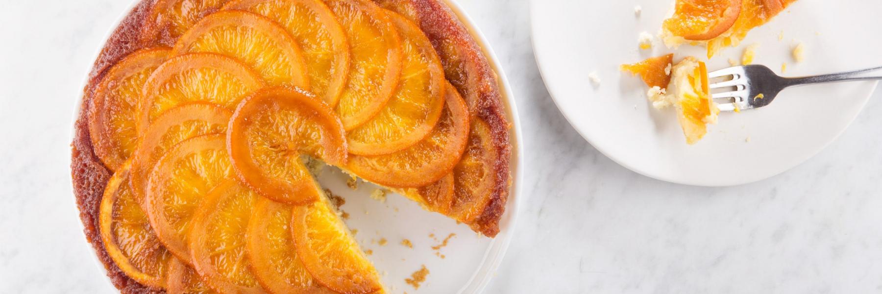 كيكة البرتقال المغربية