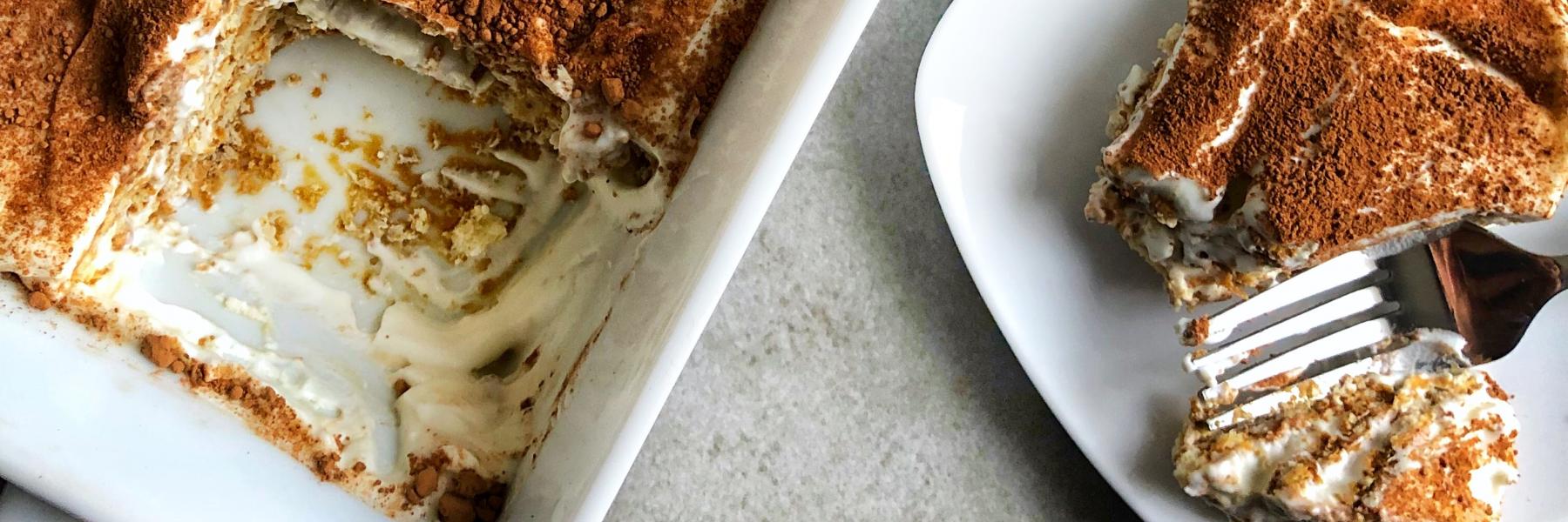 كيكة النسكافيه الباردة