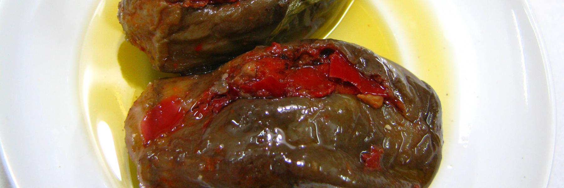 مكدوس الباذنجان