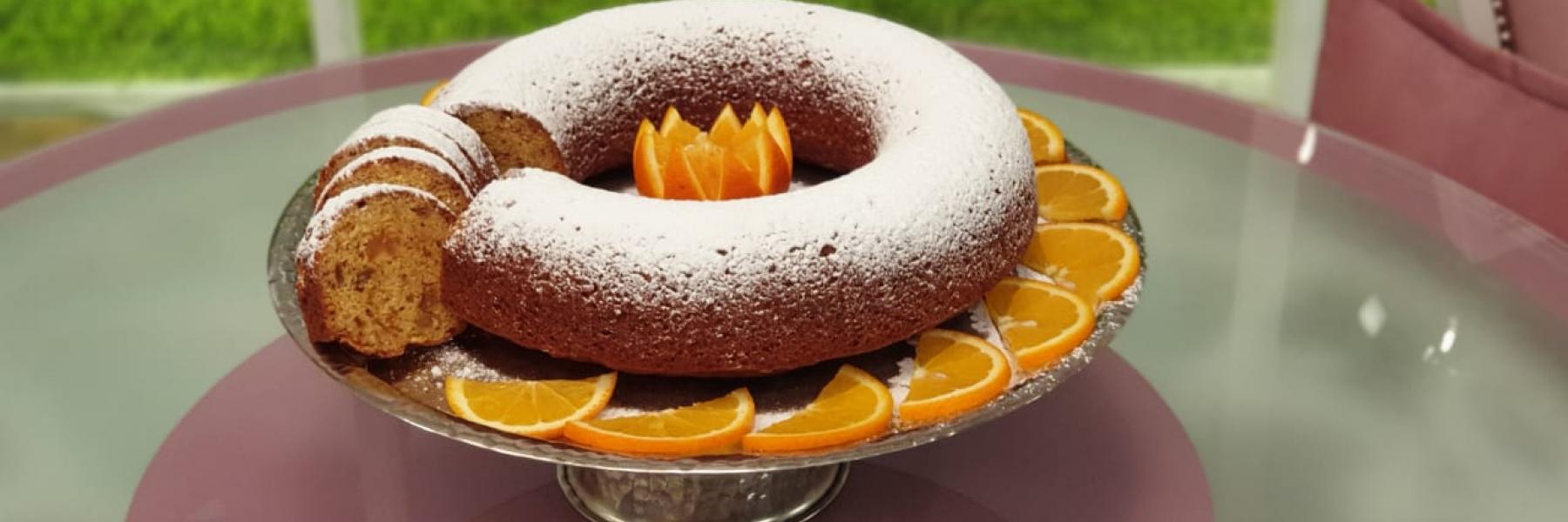 باوند كيك بالبرتقال