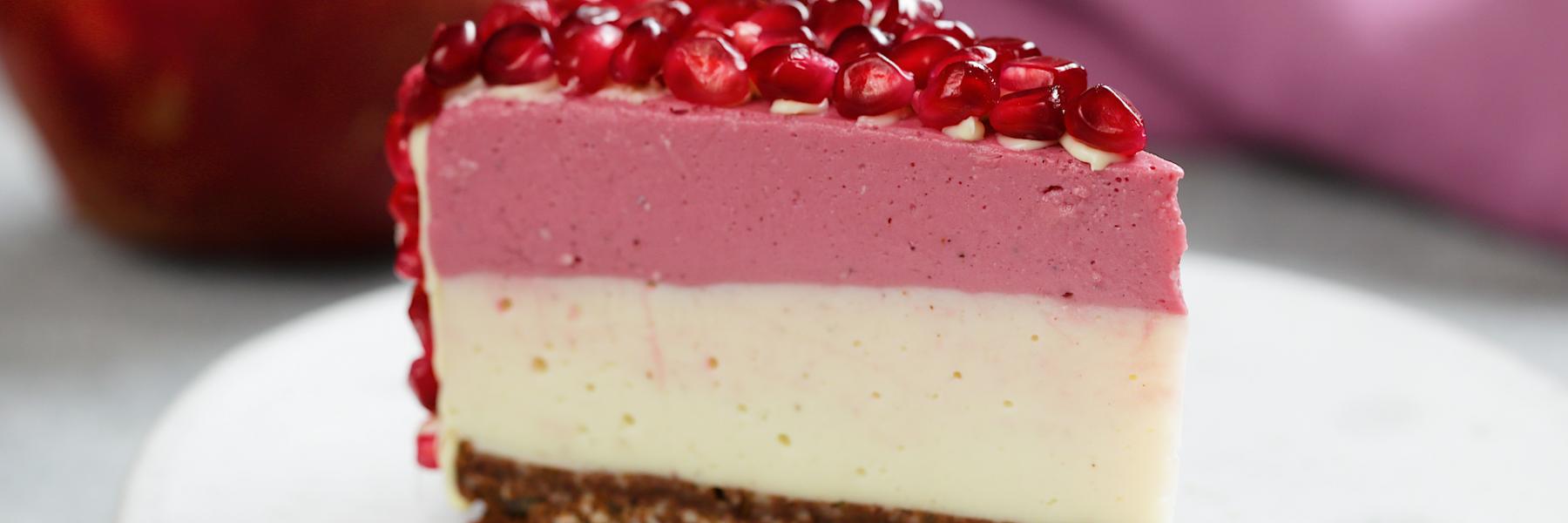 تشيز كيك الرمان