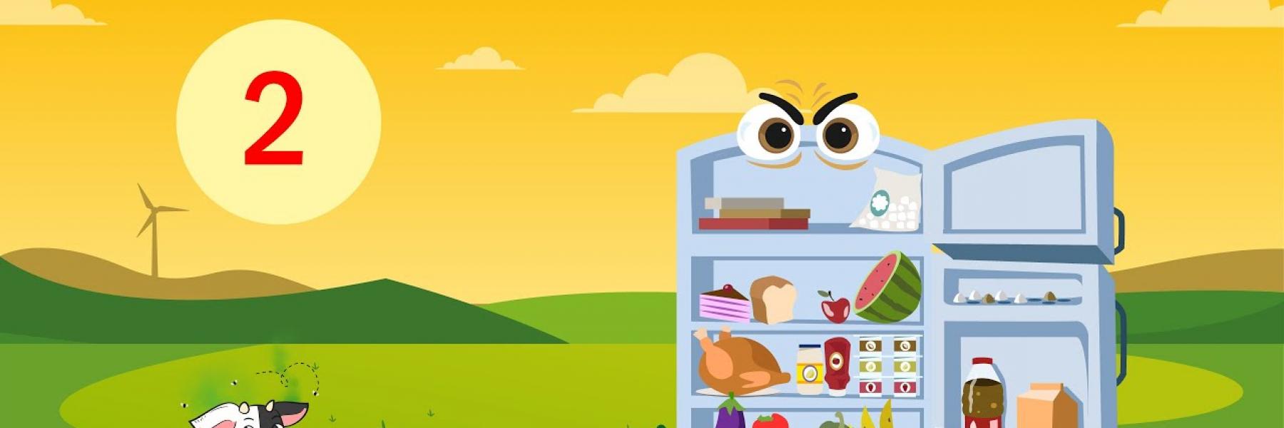 الحجر المنزلي يفجر مواهب ممثلة فلسطينية.. وحوار مع ثلاجتها يضعها على طريق الشهرة