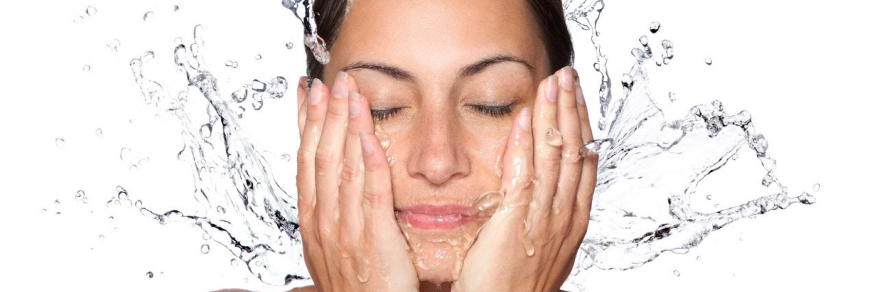 غسل الوجه
