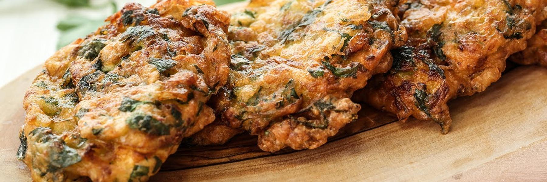 فطائر الكوسا المقلية