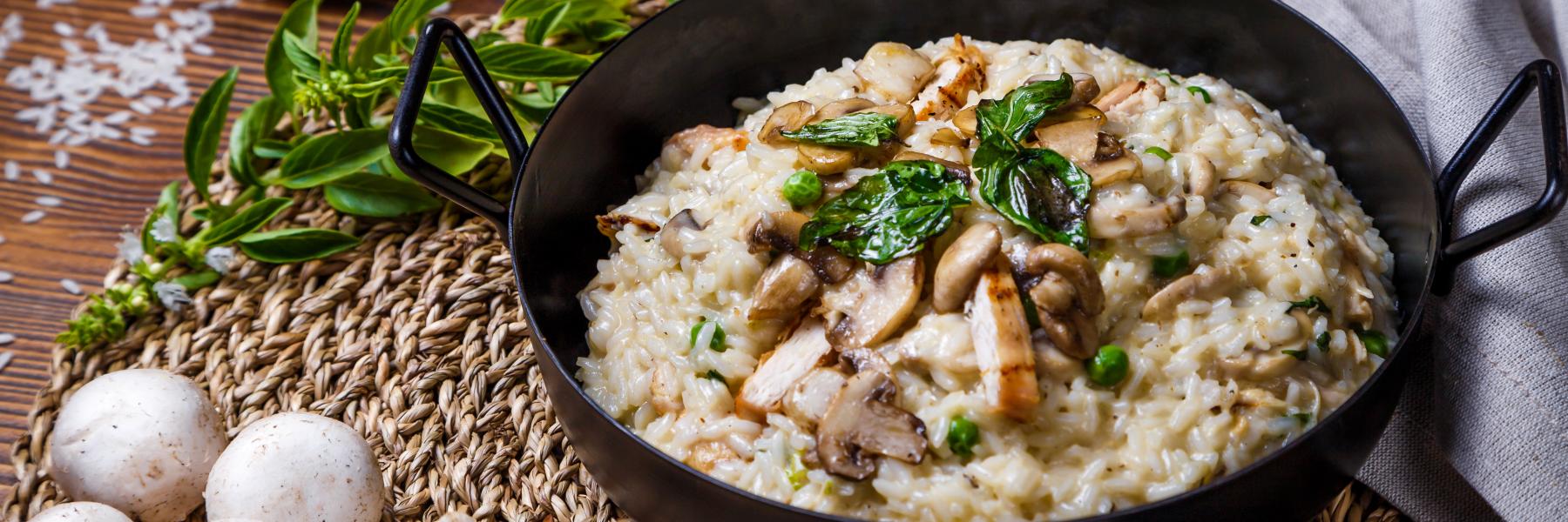 الروزيتو بالدجاج