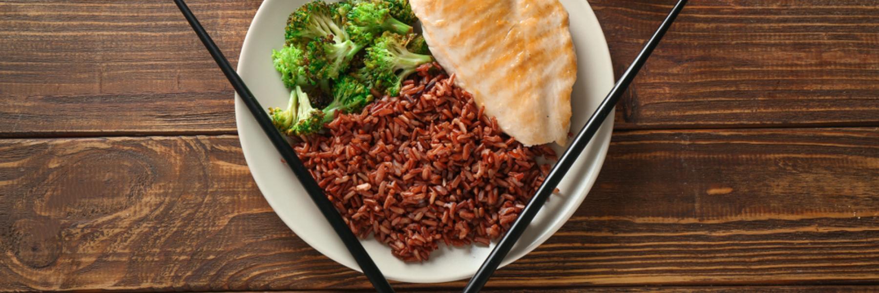 رز السمك الأحمر